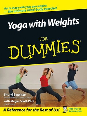 cover image of Yoga with Weights For Dummies